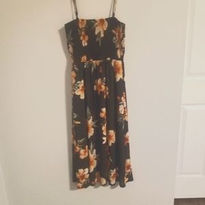 Floral large maternity sirenlily dress